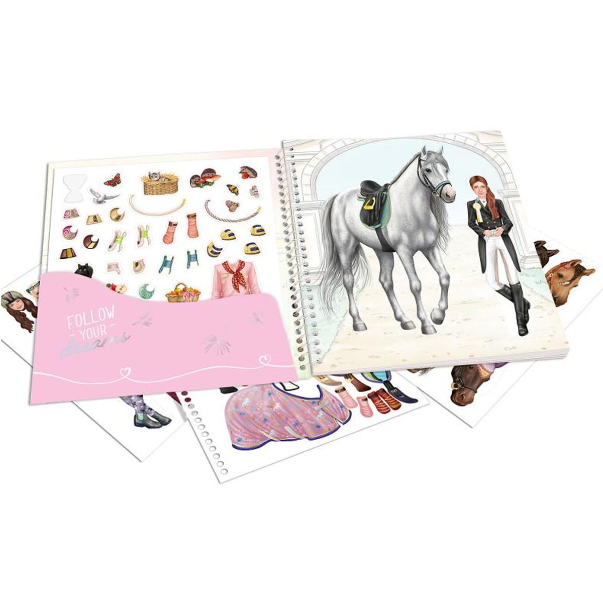Dress Me Up Stickersbog