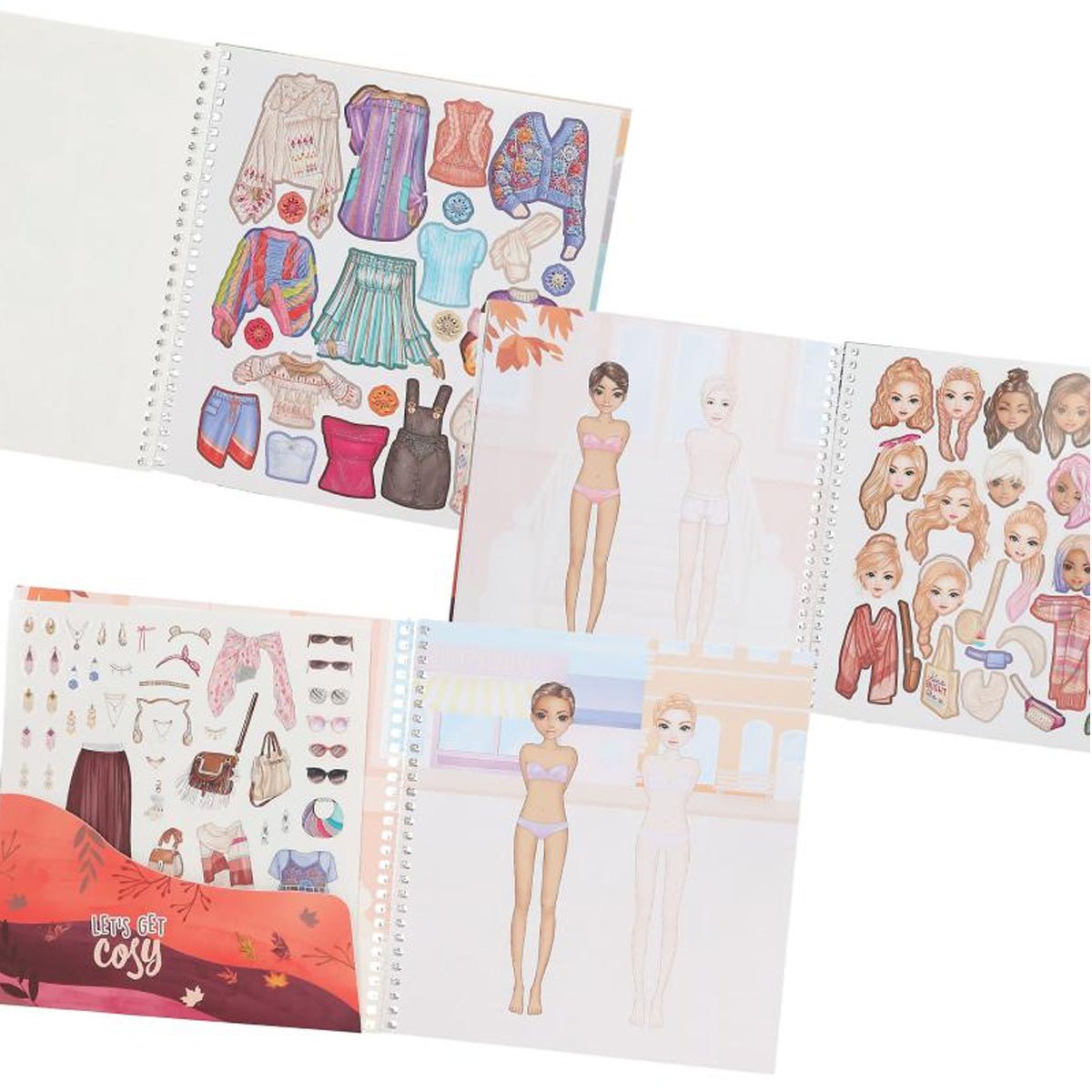 Dress Me Up Stickersbog COSY