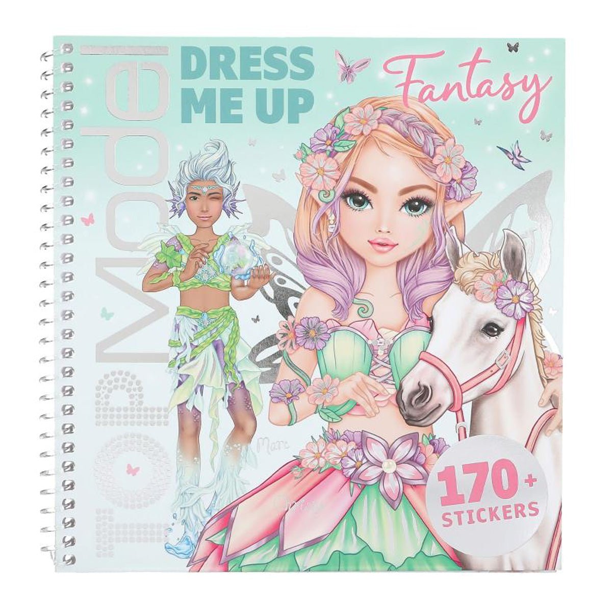 Dress Me Up Stickersbog med Fantasy