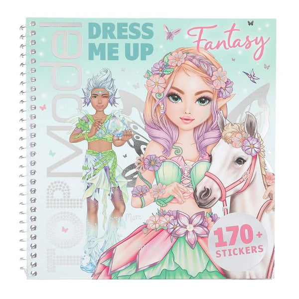 Dress Me Up Stickersbog med Fantasy