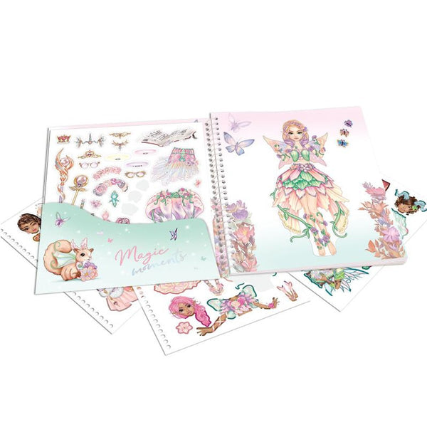 Dress Me Up Stickersbog med Fantasy