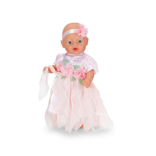 Dukke Fe - blomsterkjole (43 cm)