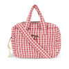Puppen-Wickeltasche, Bubblegum Check