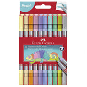 Faber - Castell Tusser dobbelt tyk/tynd pastel 10 stk