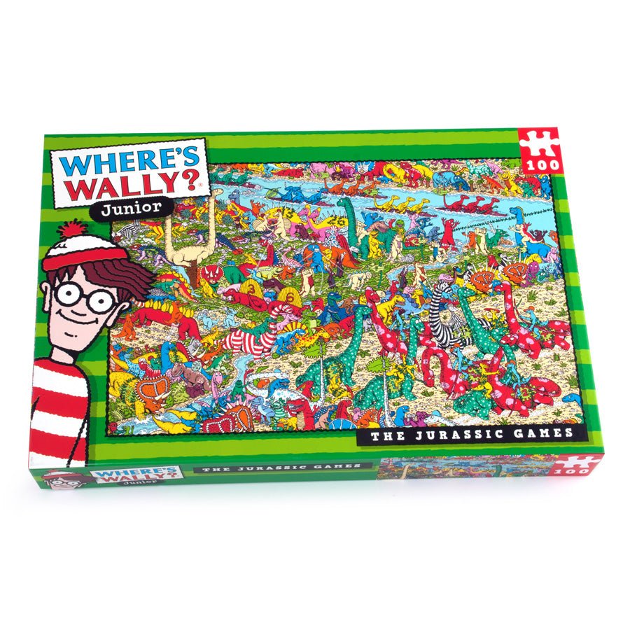 Find Holger Puslespil m. 100 brikker - Jurassic