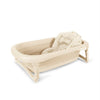 Faltbare Badewanne und Kissen in Lemon