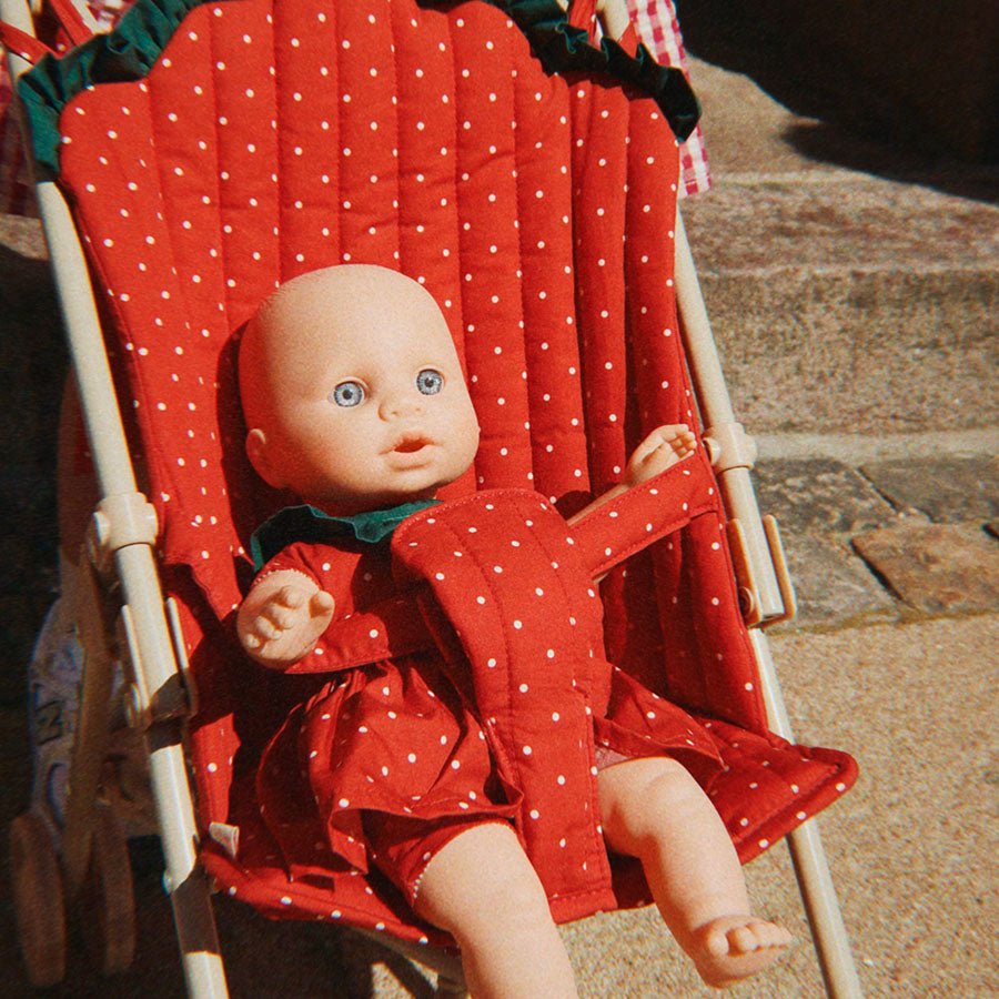 Baby Dukke med Fraise Tøj