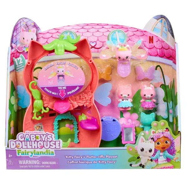Gabby's Dollhouse, Flutter - Riffic - Fe Legesæt