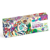 Galleriepuzzle mit Regenbogen-Tiger (1000 Teile)