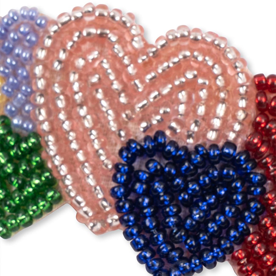 Hjerte Perle Hårclips i Coeur Colore