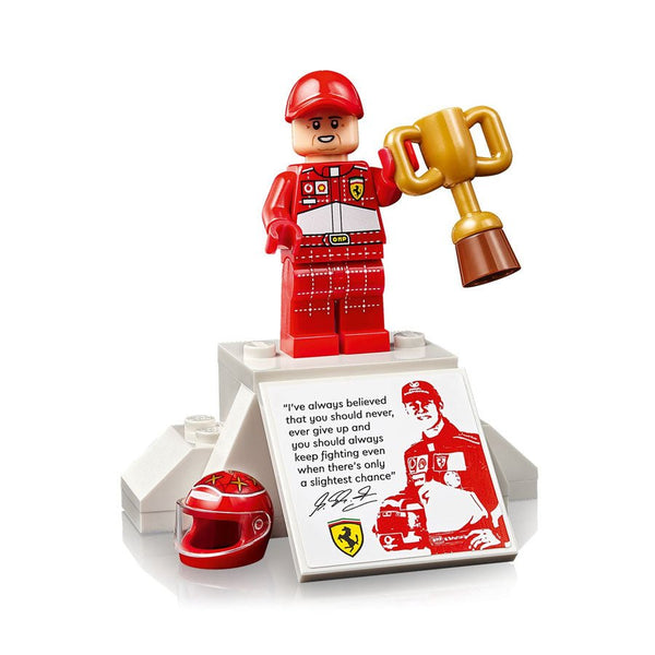 Icons Ferrari F2004 og Michael Schumacher