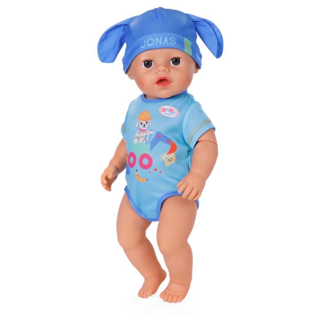 Jonas Dukke Click og Play (43cm)