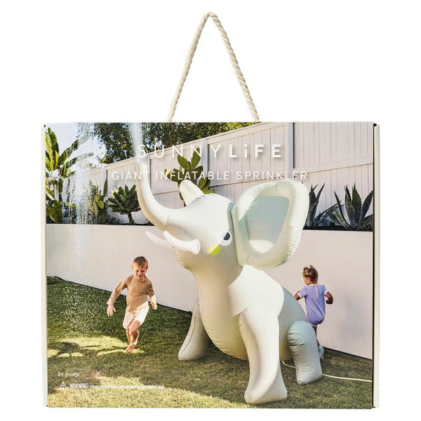 Kæmpe Oppustelig Sprinkler med Eli the Elephant
