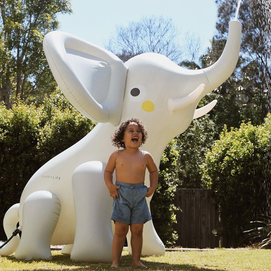 Kæmpe Oppustelig Sprinkler med Eli the Elephant