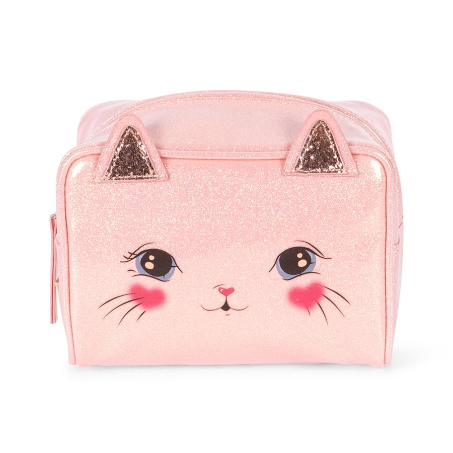 Katte Pouch i Cerise Glitter Pink