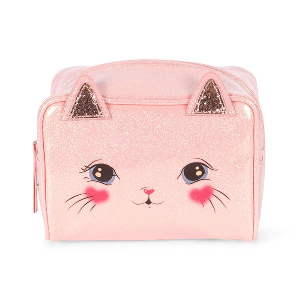 Katte Pouch i Cerise Glitter Pink