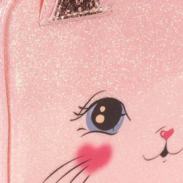 Katte Pouch i Cerise Glitter Pink