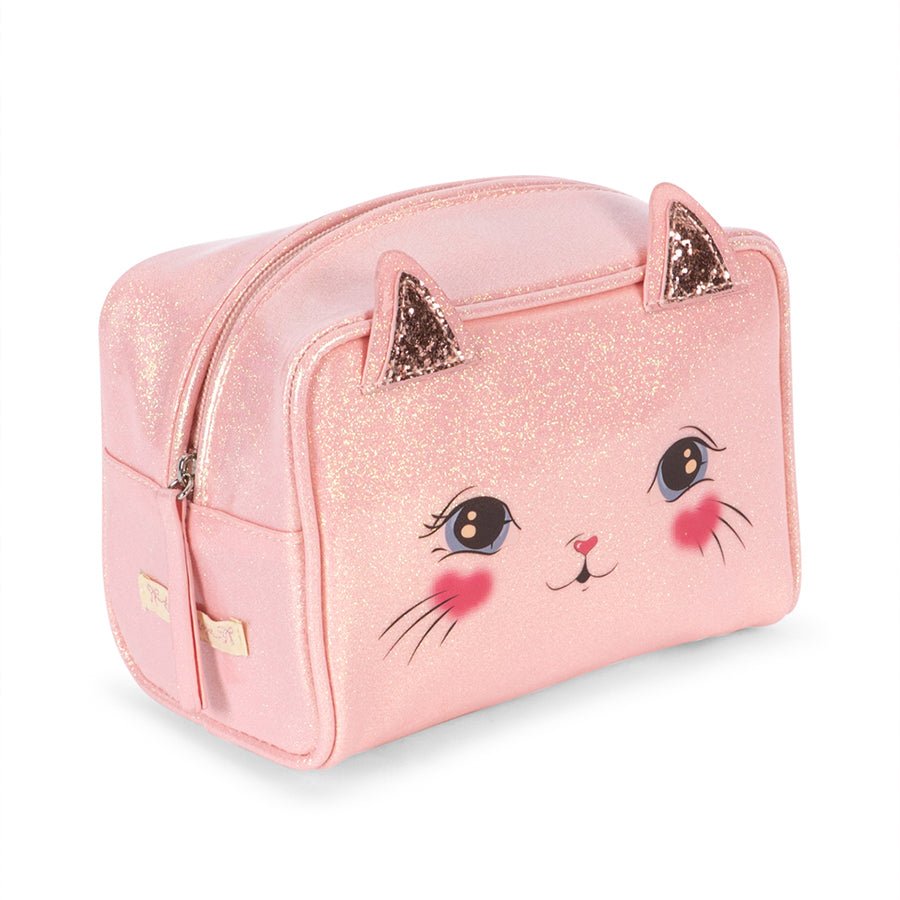 Katte Pouch i Cerise Glitter Pink