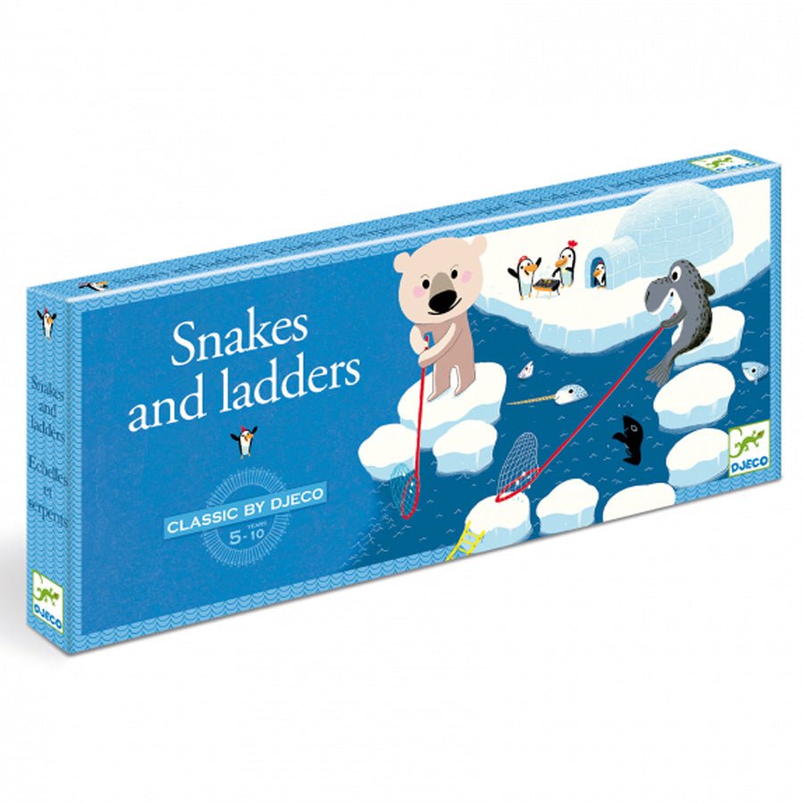 Klassisk Spil Slanger og Stiger
