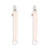2er-Pack Schnullerband Stripie Petite Rose