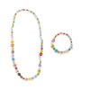 Flower Field Halskette und Armband Multi