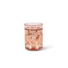 Glitzerbecher Woof Buchstabe rosa
