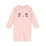 Konges Sløjd Kitty Onesie, Powder Pink