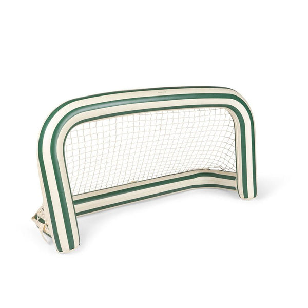 Oppustelig Mål Med Bold i Green Stripe
