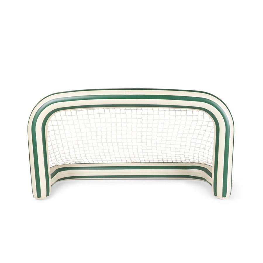 Oppustelig Mål Med Bold i Green Stripe