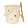 Eimer und Schaufel in Lemon