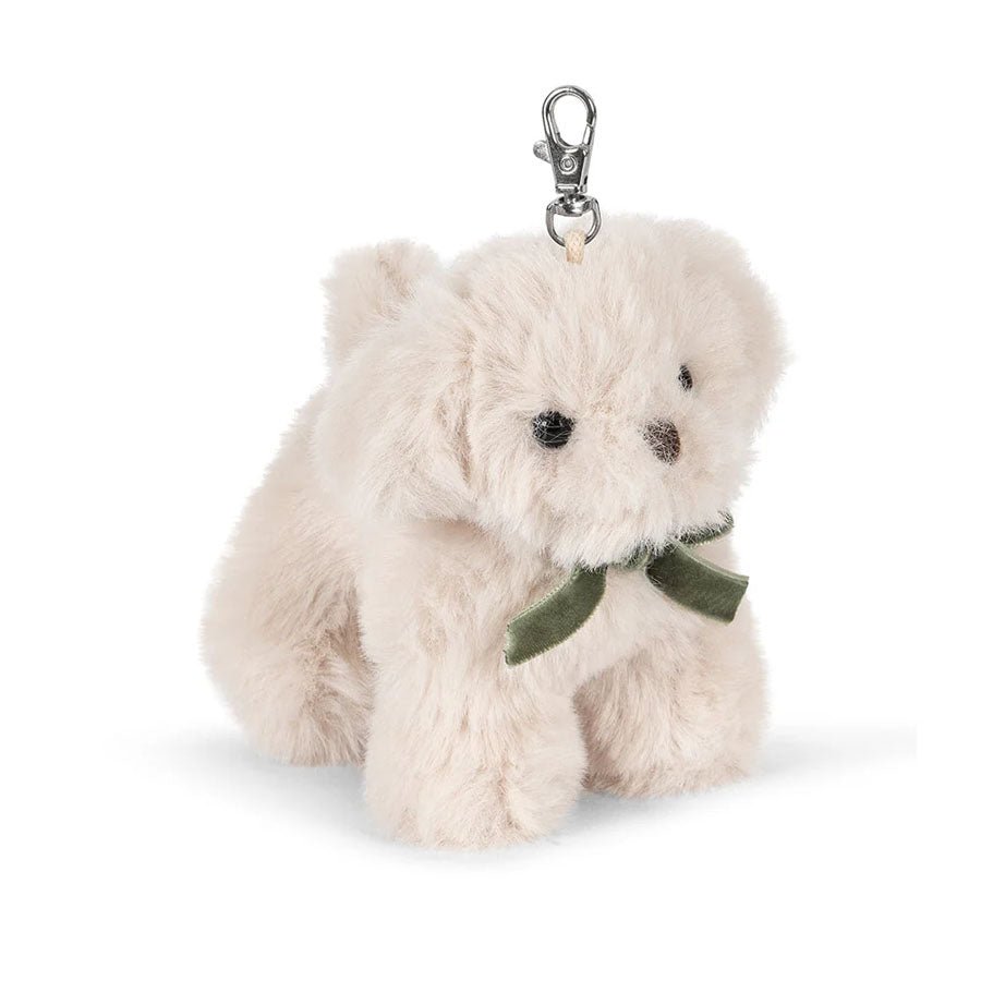 Taskevedhæng med Grå Hundehvalp