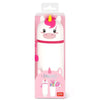 Silikon-Federmäppchen kawaii Einhorn