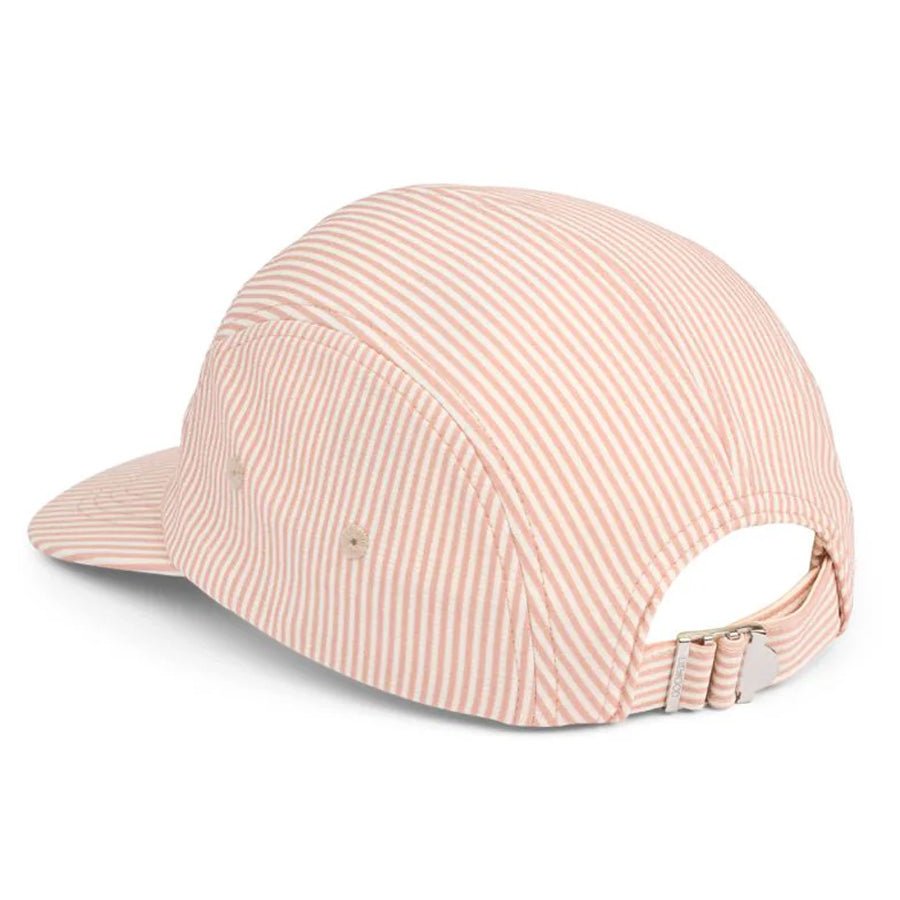 Rory Seersucker Kasket i Stripe Pale Tuscany og Creme De La Creme