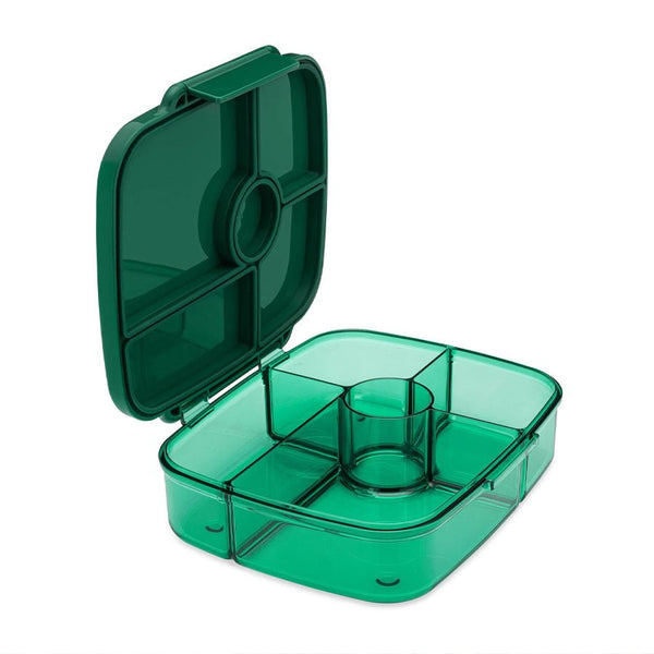 Madkasse Go med 5 Rum i Lima Green