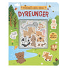 Magnet-spiel-buch: Tierkinder (dänisch)