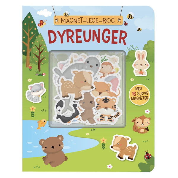 Magnet - lege - bog: Dyreunger