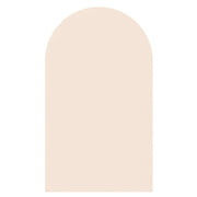 Magnetisk Tavle Med Rund Top i Rosa Beige (100 x 58 cm)
