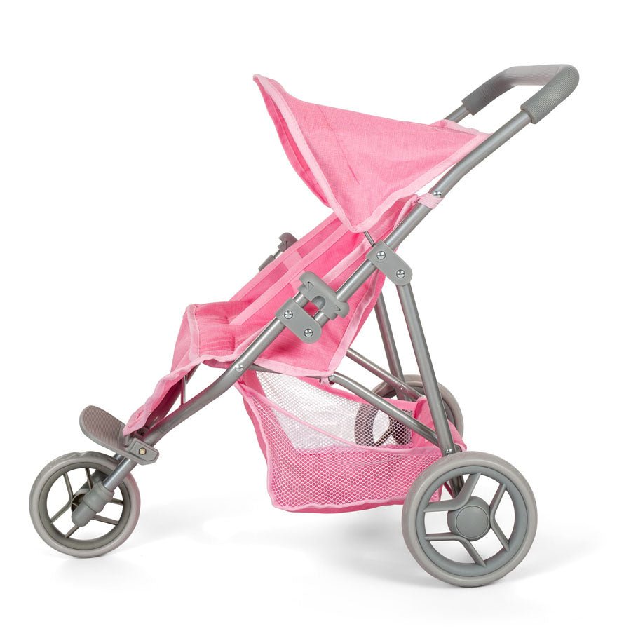 Mamamemo Tvillingeklapvogn, Pink