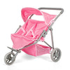 Mamamemo Zwillings-Kinderwagen, Pink