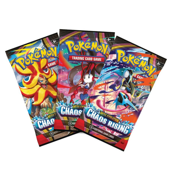 Mega Evolution: Chaos Rising Blister 3 - Pak ME04