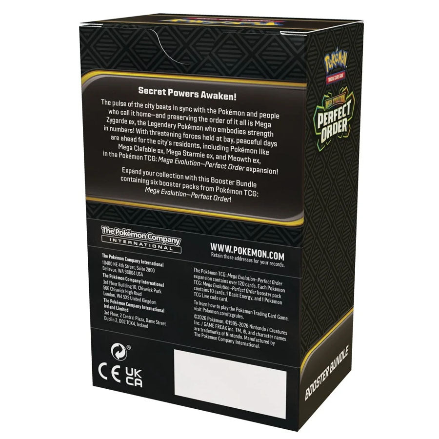 Mega Evolutions: Perfect Order Booster Bundle ME03