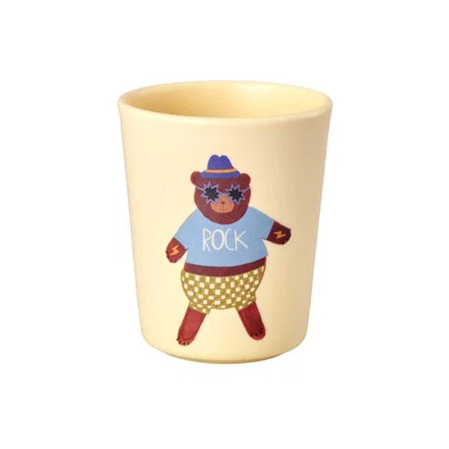 Melamin Kop med Bjørne Motiv med Mat Finish (150 ml)