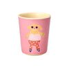 Melaminbecher mit Hundemotiv, matt (150 ml)