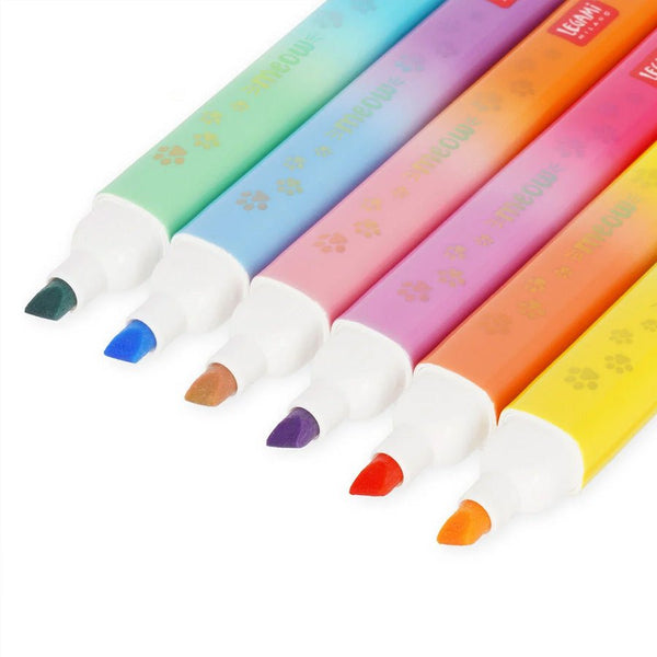 Meow Highlighters 6 Stk (12 Farver)