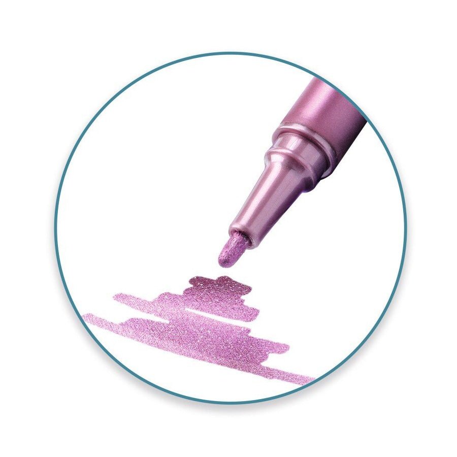 Metallic Markers (6 stk)