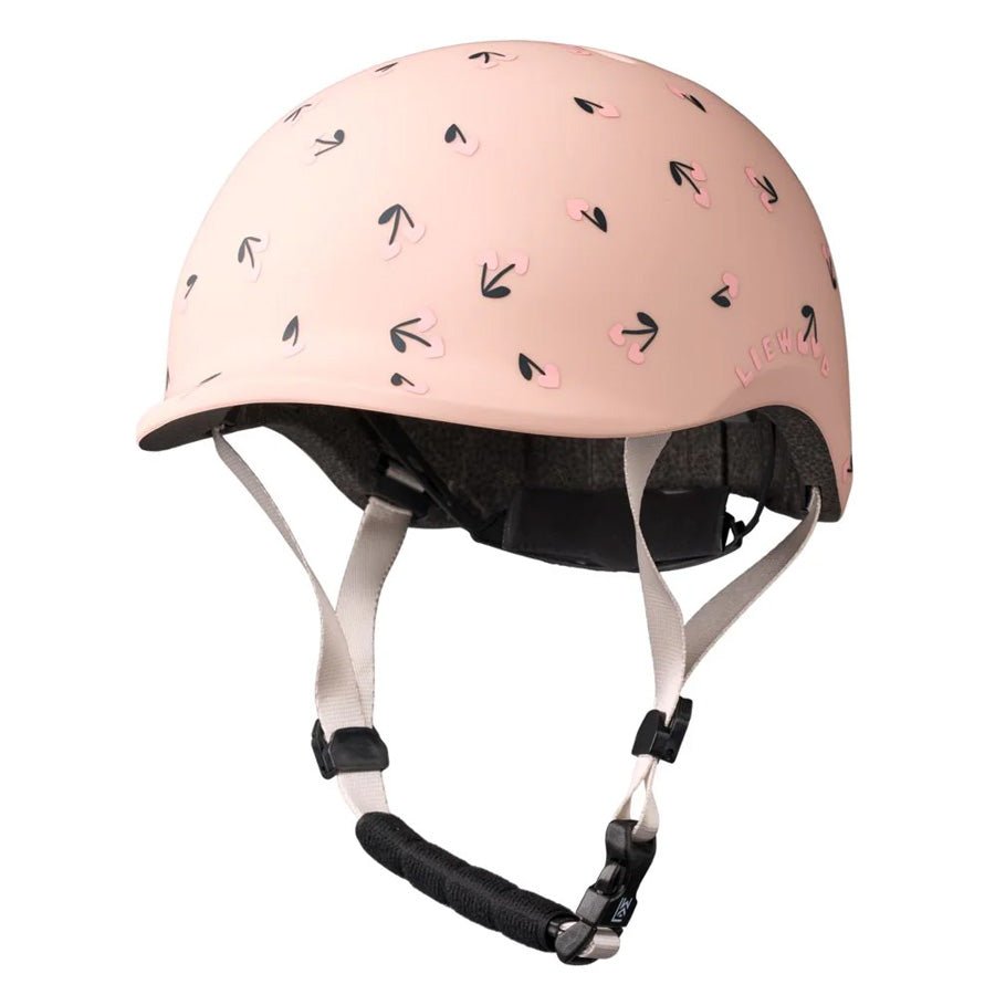 Milky Cykelhjelm I Cherry Heart/Rosey