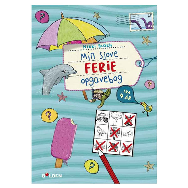 Min Sjove Ferie - opgavebog - Fra 4 år