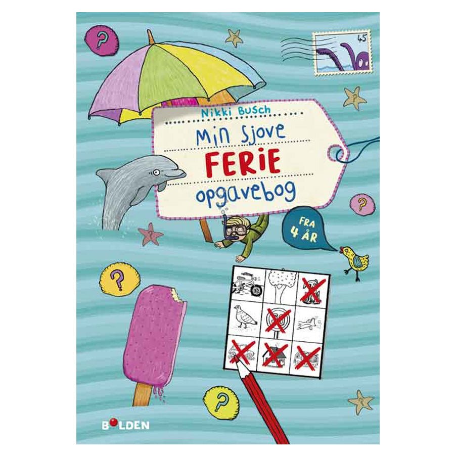Min Sjove Ferie - opgavebog - Fra 4 år