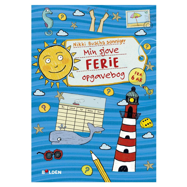 Min Sjove Ferie - opgavebog - Fra 6 år