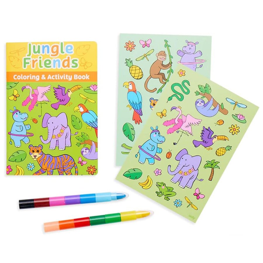 Mini Aktivitets Rejsesæt i Jungle Friends